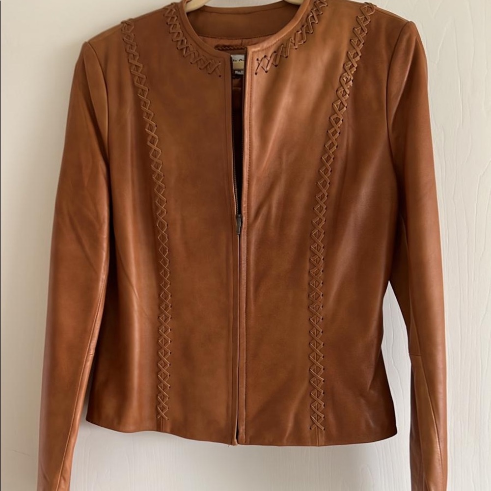 Paulo Santini Leather Jacket size M